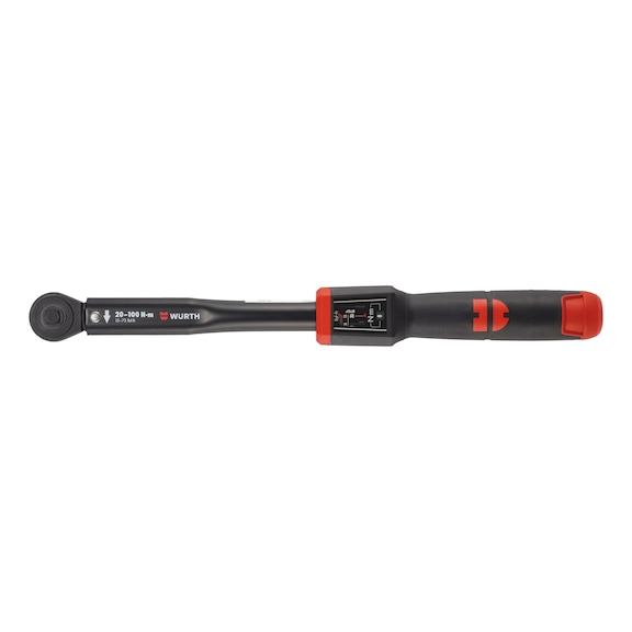 Torque wrench push-through ratchet 3/8 in Premium - MOMENTNØKKEL PREMIUM 3/8 20-100NM SERTIF