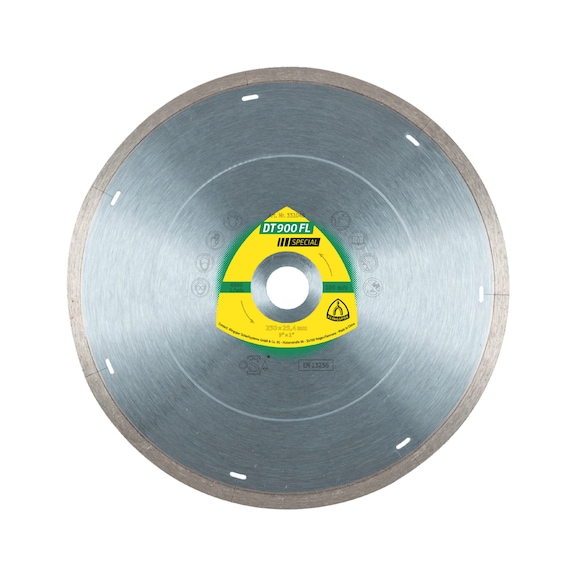 Diamond cutting disc DT 900 FL Special Klingspor - DIADDISC-KLINGSPOR-331043-7X1,4-D125