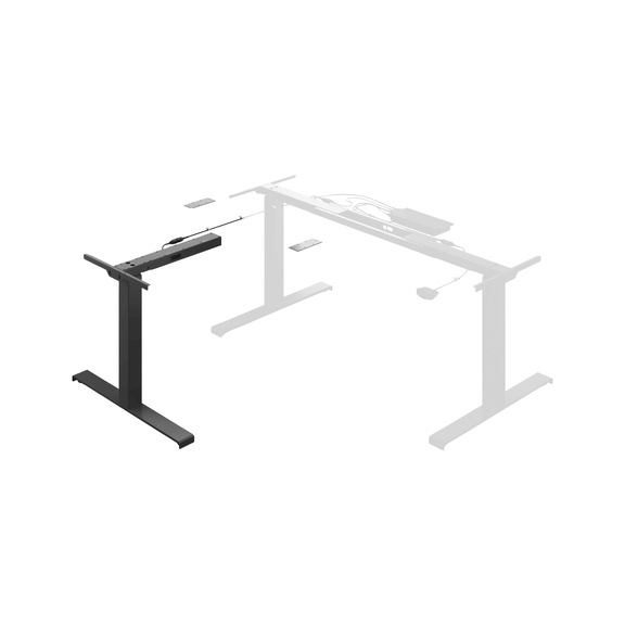 Ergänzungsset für Tischgestell TMQ70/3 NT - 1