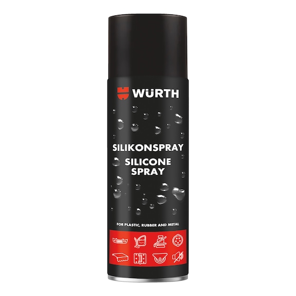 Silicone spray Black and Red - SILICONE SPRAY BLACK AND RED 500 ML