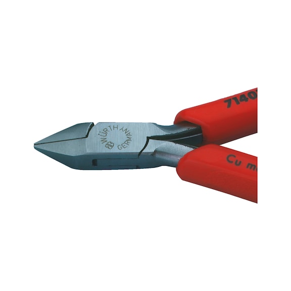 Electronic side cutters, pointed head - 3