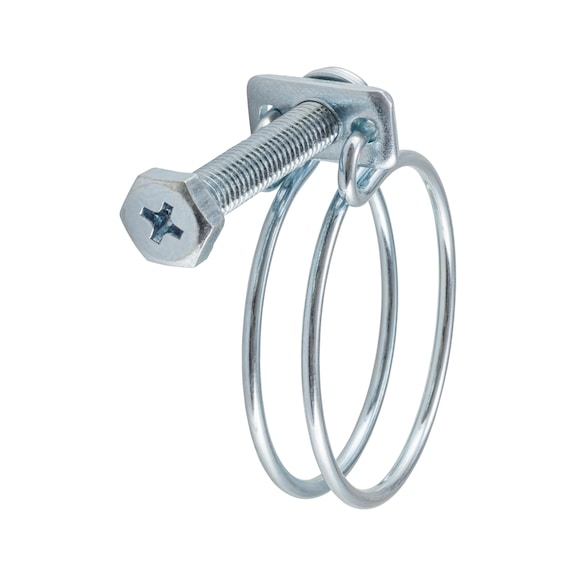 W1 double wire clamp