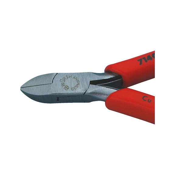 Electronic side cutters, round head  - 3