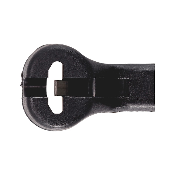 KBL H-TEMP UV-resistant cable tie with metal latch closure - 2