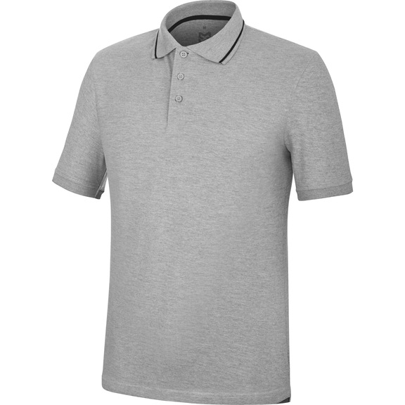 Polo manga corta  CLASSIC STRETCH - POLO-MC-CLASSIC-STRETCH-GRIS-MELANGE-4XL