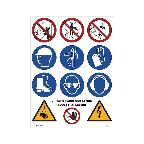 Zeichen für Baustelle