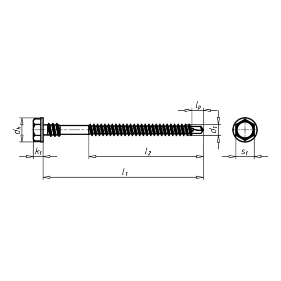 Dachbauschraube EUROFAST<SUP>®</SUP> EDS-BZT - 2