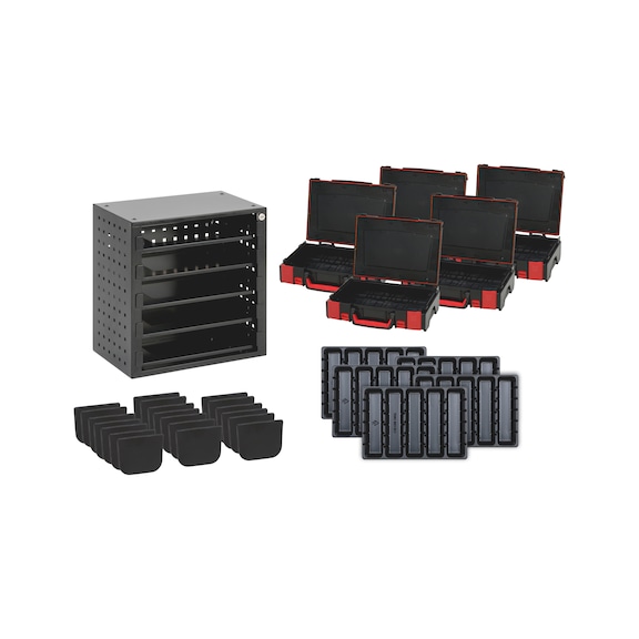 System cabinets Stacking cabinet and ORSY case kit 4.4.1 31 pcs - 4.4.1-ORSY-CASE-CABINET-ASSORTMENT