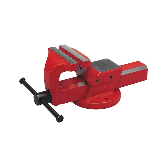 Parallel vice with adjustable guide rail - 1