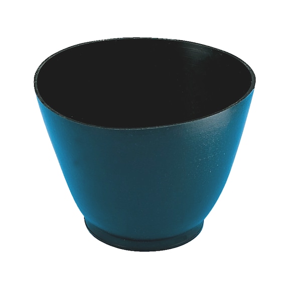 Plaster pot Tapered, made of soft PVC - PLSTBOWL-3378-D125MM