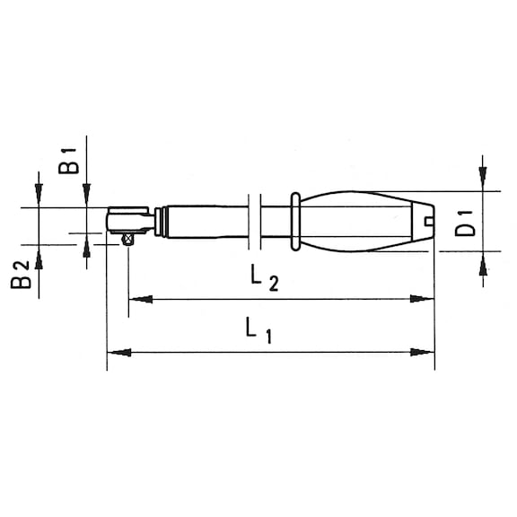 토크 렌치 4 - 20 Nm - 토크렌치-RTCH-1/4IN-(4-20NM)