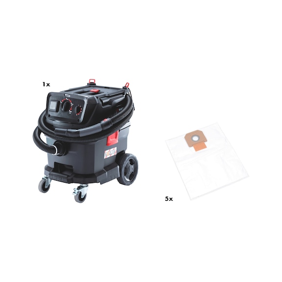 ISS30-L-Automatic wet/dry vacuum cleaner With non-woven fabric bag