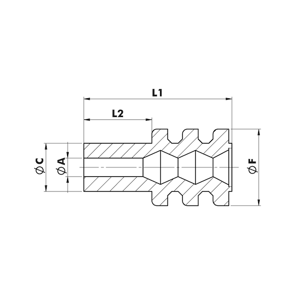 Einzelleitungsdichtung (Seal) für unisolierte Kabelverbinder - 2