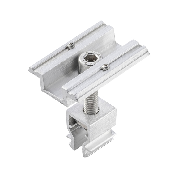 PLUS centre clamp for PLUS mounting rail