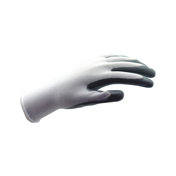 Protective glove polyester nitrile ECONOMY 