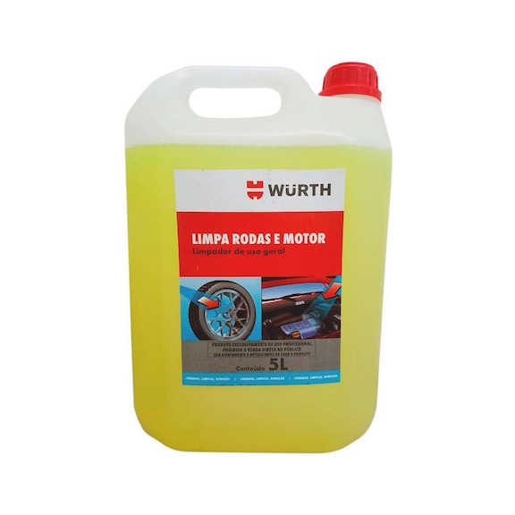 Wheel and engine cleaner