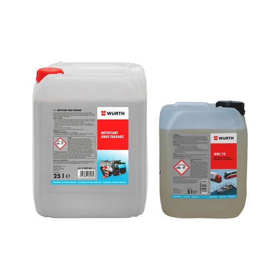 Lot Nettoyant Gros Travaux + WNC70 5L