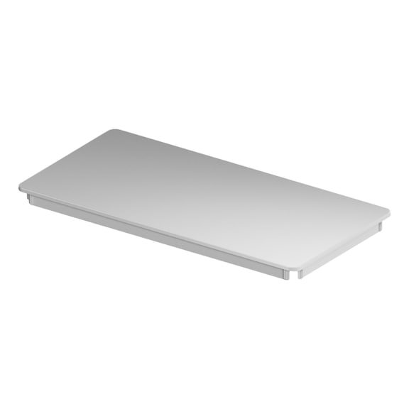 Lid for ADD Box organiser box - LID-ADD-BOX-PLA-M-2X1-CLOSED-GREY