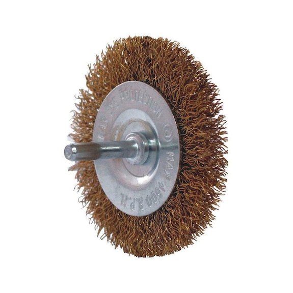 CEPILLO CIRCULAR VASTAGO LATON 75MM