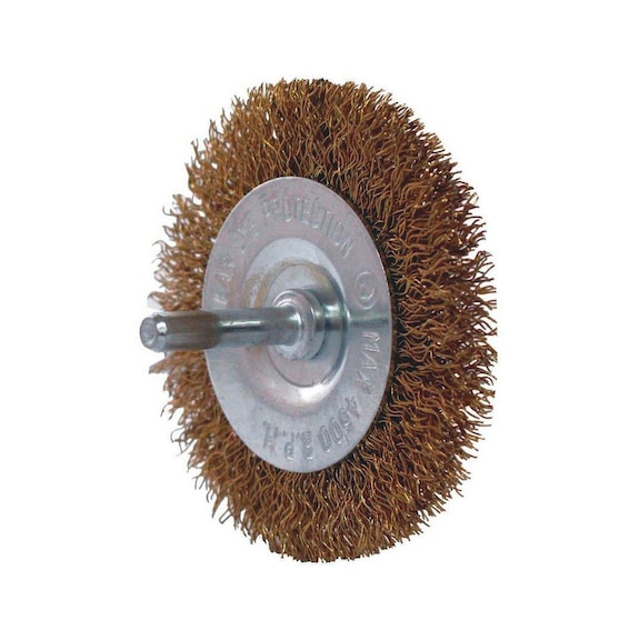 Cepillo Circular - CEPILLO CIRCULAR VASTAGO LATON 75MM