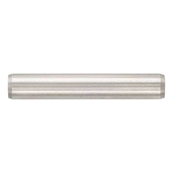 Spina cilindrica, non temprata ISO 2338, acciaio inox A1 (m6) - 1