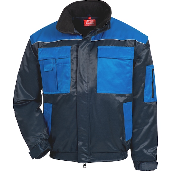 Work jacket Nitras Motion Tex Plus 7131 - PILOTJAC-PRFL-7131-ROYLBL/BLK-S-SPC