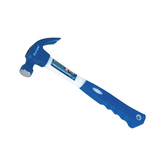 FIBREGLASS CLAW HAMMER 20OZ (560G)