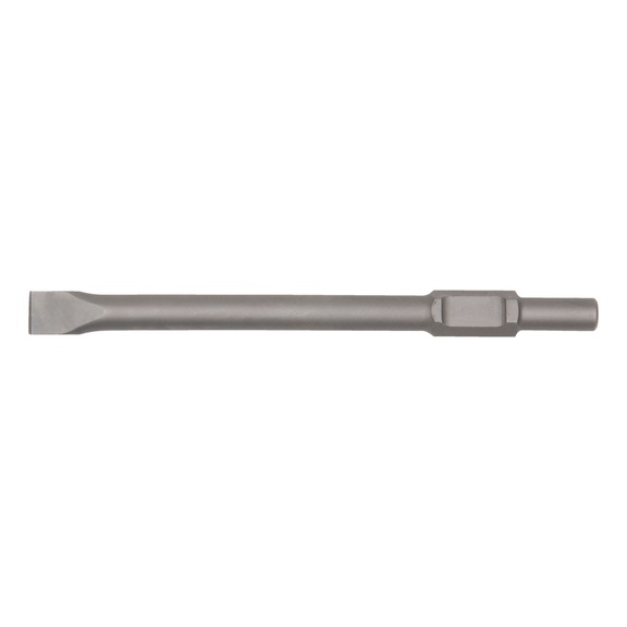 30-mm flat chisel, hex. - FLCHIS-HEX-30MM-L400-W32MM