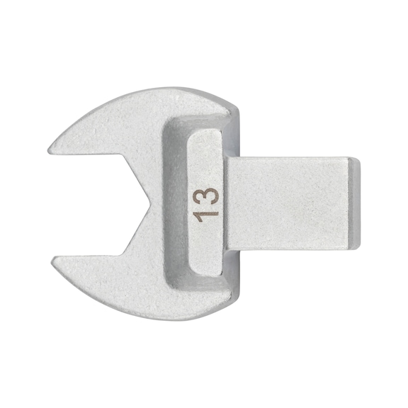 Maulschlüssel mit Einsteckschaft-Vierkant 9x12 mm - MAULSHSL-9X12MM-EINSTECKVIERKANT-13MM