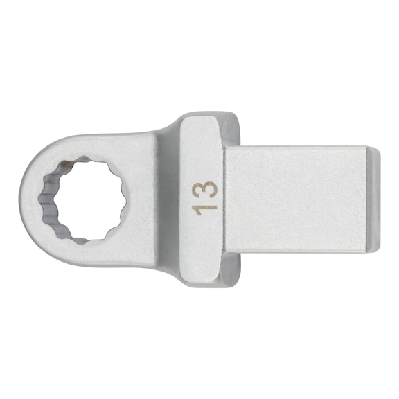 Ringschlüssel mit Einsteckschaft-Vierkant 14x18 mm - RGSHSL-14X18MM-EINSTECKVIERKANT-13MM