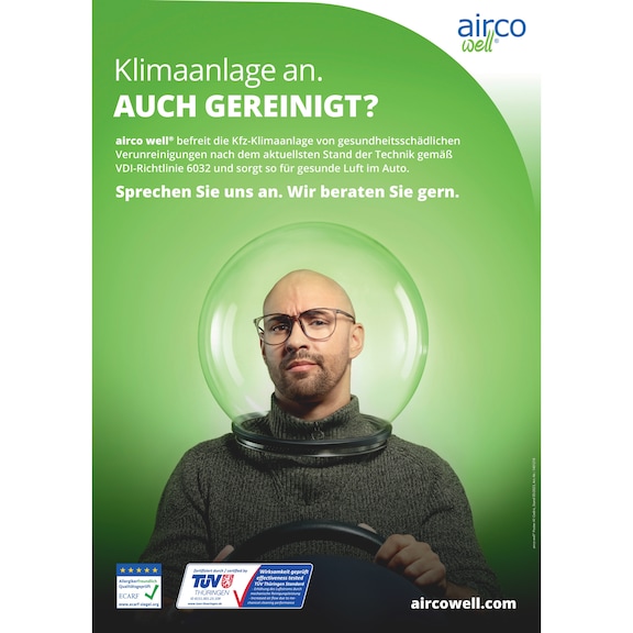 airco well<SUP>®</SUP> Poster A1  - PST-A1-AIRCOWELL