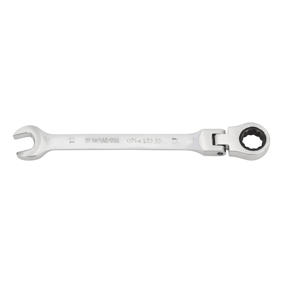 Ratchet comb. wrench, flexible - 1