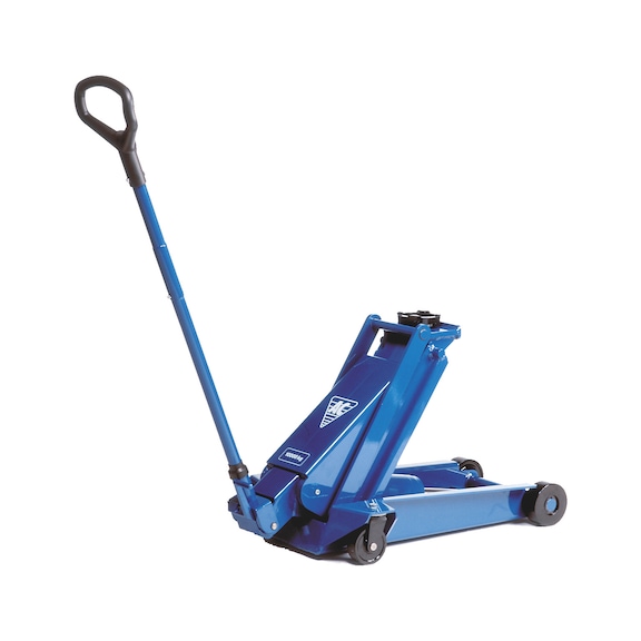 Trolley jack hydraulic DK 120 Q For trucks, agricultural and construction machines from a minimum height of 150 mm - RANGIERHBR-HYDR-(DK120Q)-12,0TO