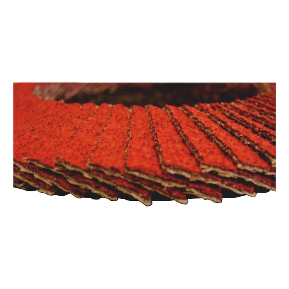 Longlife lamella flap disc for steel/stainless steel - 2