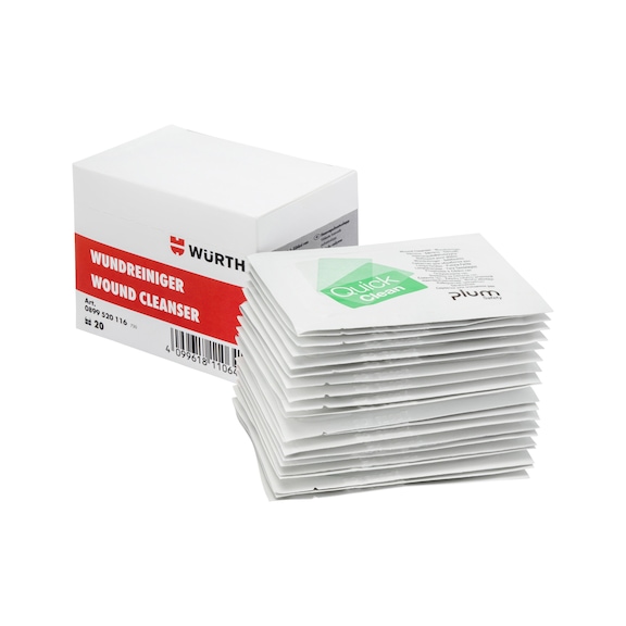 Wound cleansing wipe - 1