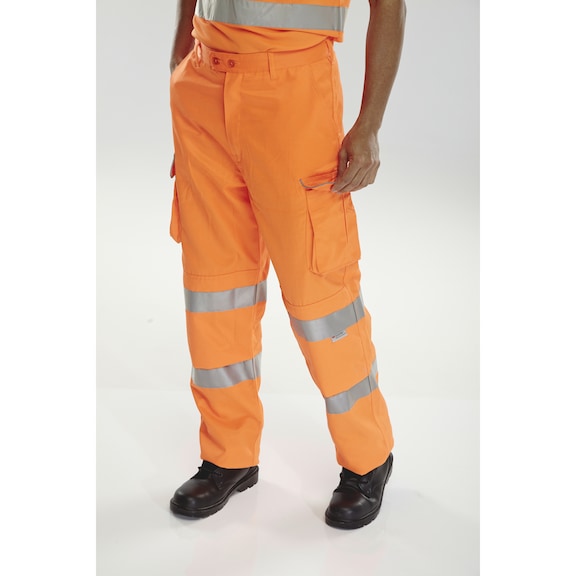 High Visibility Rail-Spec Work Trousers
