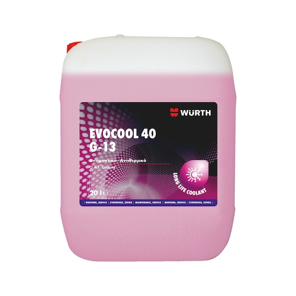 Αντιψυκτικό υγρό OAT Evocool 40 G-13 - ΑΝΤΙΨΥΚΤΙΚΟ EVOCOOL 40 CON G13 20L