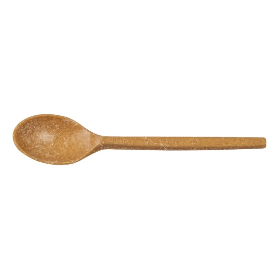 Wood fibre teaspoon