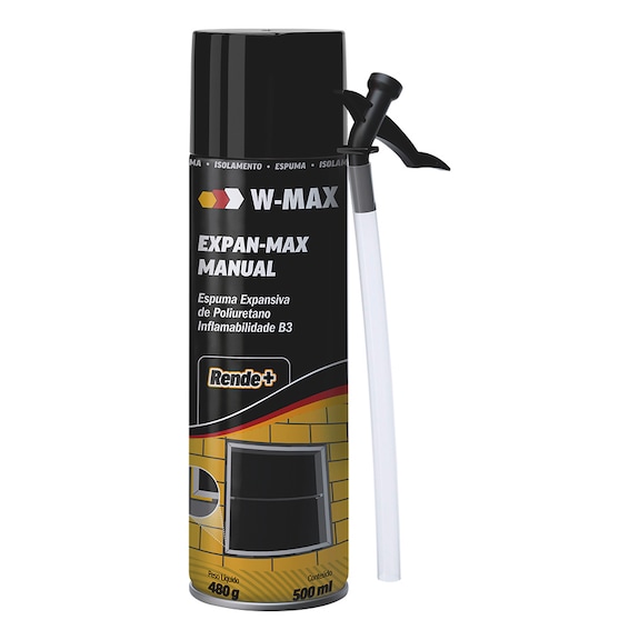 EXPAN-MAX FOAM WITH NOZZLE - ASMBYFM-1C-(W-MAX)-EXPANMAX-500ML/480G