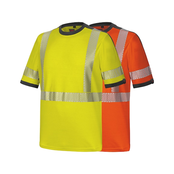 Neon high-visibility T-shirt, klasse 2