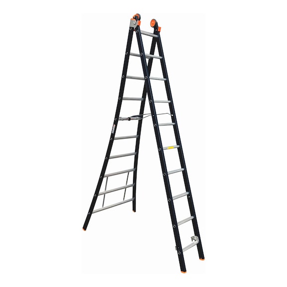 Multi-purpose ladder 2-part