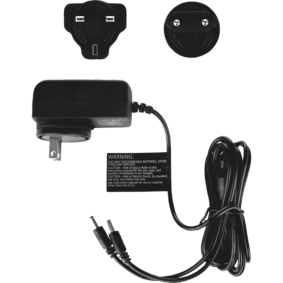 Charger for heated vest - CHARGER HEATED VEST