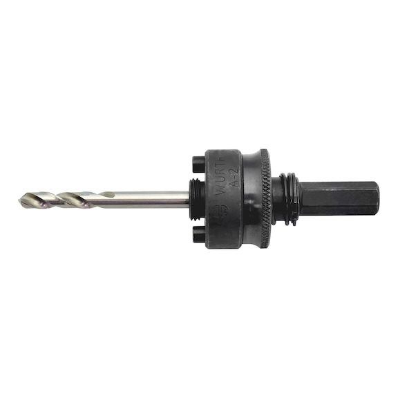 Adapter A2 With centre drill bit - ARBR-CYLSAW-(A2)-(32-200MM)