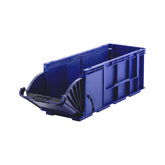 Storage box W-KLT 2.0 - W-KLT2.0-4115-BLUE(RAL5022)400X150X150MM