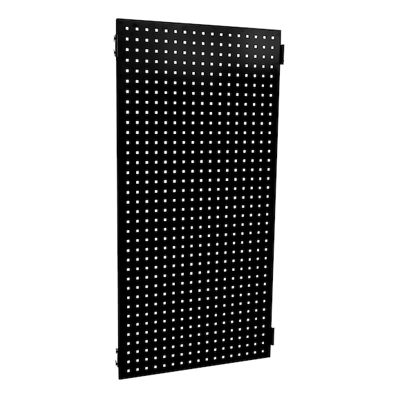 Perforated panel - PERFWL-MNTPRFL-RAL9005-1440X800MM