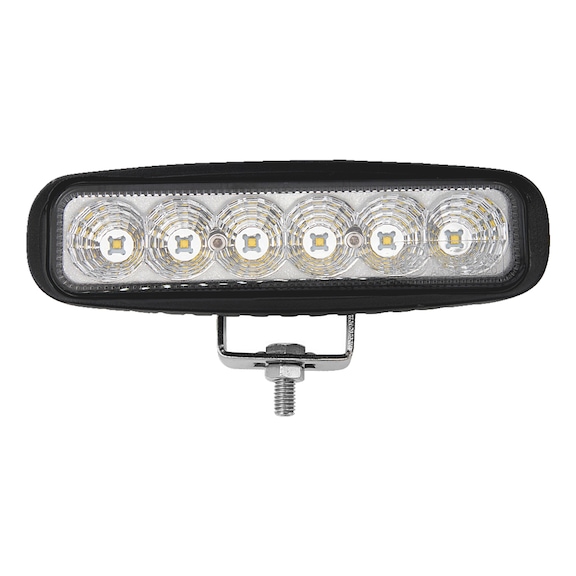 Faro da lavoro a LED, rettangolare, 6 x 5 W - 1