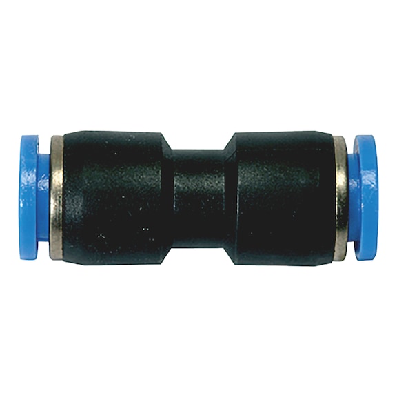 Straight plug connector  - 1