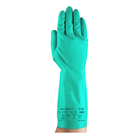 Chemical protective glove Ansell AlphaTec Solvex 37-155