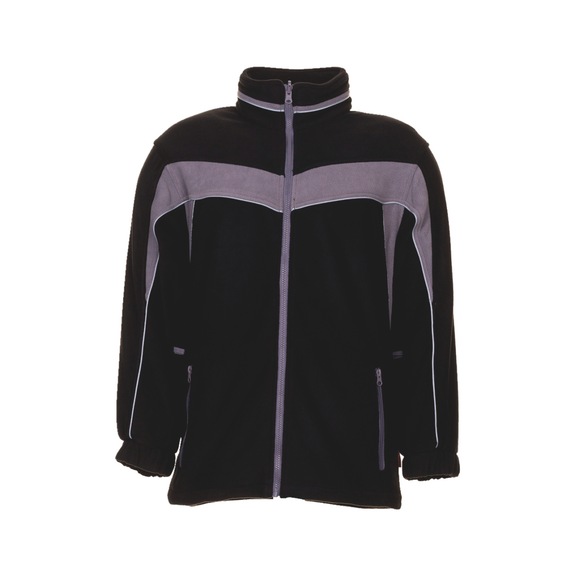 Work jacket Planam Plaline fleece jacket - FLEECJAC-PLANAM-2560-SÄBU-BK-XL-SK-SPC