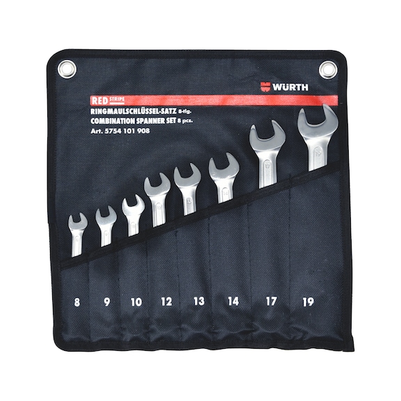 COMBINATION WRENCH SET 8 PIECES 